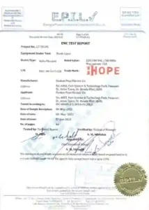 EMC TEST Report